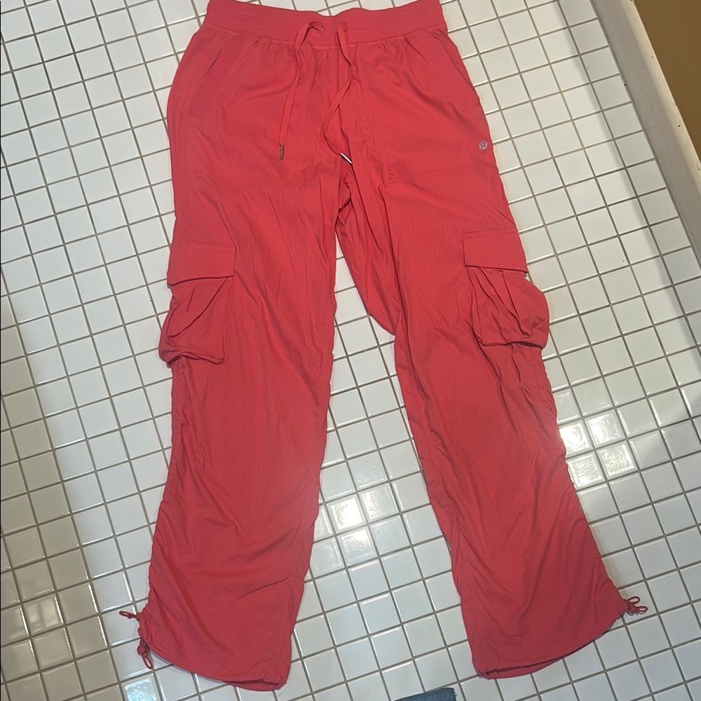 Pink Lululemon Cargo Pants (SAVING $60)